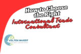 How to Choose the Right International Trade Consultant in 2025